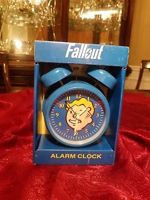 Fallout Alarm Clock Vault Boy Face Head Nuke 111 Top Bell Ringer Desk Clock • $37.99