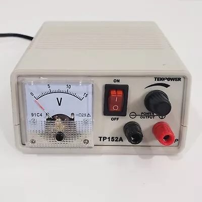 TEKPOWER TP152A Regulated Variable DC Power Supply 2.2-15 V 2A • $17.95
