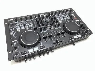 Denon DN-MC6000 Mixer 4 Deck Dj Controller USB Work With Original Case Good Look • $1381.61