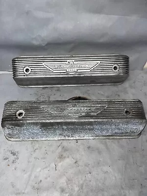 1955-57 Ford Thunderbird Valve Covers Aluminum Y Block 272 292 312 • $499.99