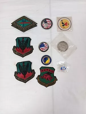 US Military Collectibles Lot Patches Pins Medallion Coin Keychain General Patton • $20