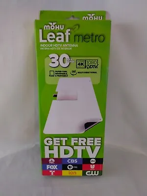Mobu Leaf Metro Indoor HDTV Antenna • $20