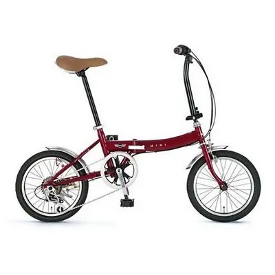 Folding Bike - BMW MINI COOPER (Maroon) - Compact & Lightweight (NYC Area) • $450