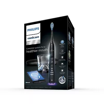 $259.95 • Buy Philips Sonicare DiamondClean 9300 Smart Electric Toothbrush Black APP In Box