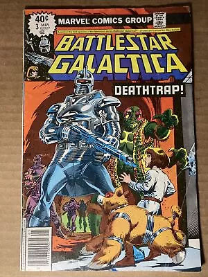 Battlestar Galactica 3 Marvel 1979 VG- • £1.61