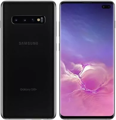 Samsung Galaxy S10+ SM-G975U Xfinity Only 128GB Prism Black Good • $109.99