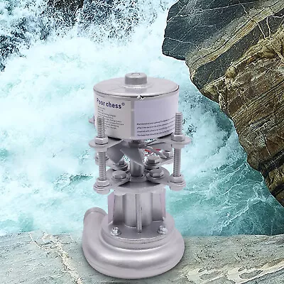 500W Turbine Hydroelectric Generator Portable Waterproof  Seal Aluminum Alloy  • $201