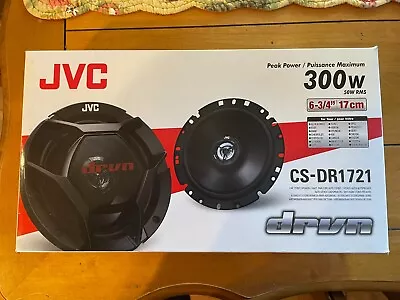 JVC CS-DR1721 6-3/4  2-Way Coaxial Speakers / 300W Max Power • $15