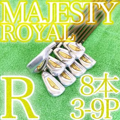 Maruman MAJESTY ROYAL Iron SET #3-pw 8pc Graphite Flex:Regular R • $298