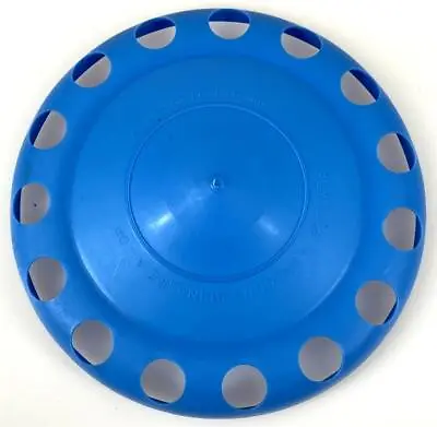 1 Vintage 1970s Amsun UFO Disc Frisbee Zoom Top Space Ship Blue FLYING SAUCER • $11.95