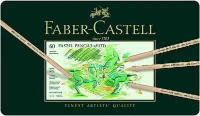 Faber-Castel Pitt Pastell Colouring Pencil Set Of 60 60 Count (Pack Of 1)... • $90.80