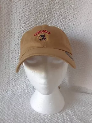 NWT! Seminole Golf Club Imperial Cap Hat Mustard XL Fit • $69.95