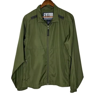 5.11 Tactical Series Army Green Full Zipper Closure Long Sleeve Jacket S Men • $29