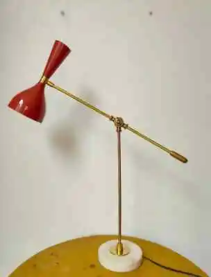 1951s Modern Italian Mid Century Stilnovo Style Desk Or Table Lamp Study Lamp • $301.50