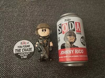 £22 • Buy Starship Troopers - Johnny Rico Bloody Chase 1/660pcs Funko Soda