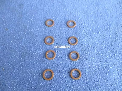 8 Pack   1957 - 2004  Harley Davidson Sportster Xl Copper Chain Cover Washer  • $5.25