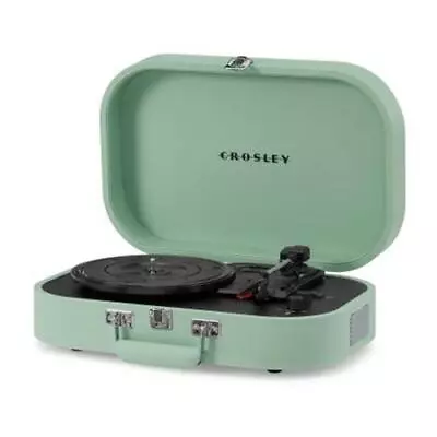 Crosley Discovery Portable Turntable- Seafoam • $29.95