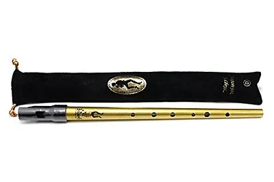 £14.95 • Buy Clarke GOLD Sweetone D Irish Tin Penny Whistle & Soft Whistle Pouch