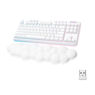 Logitech G715 Wireless Gaming Keyboard (White) -Free Postage • $257