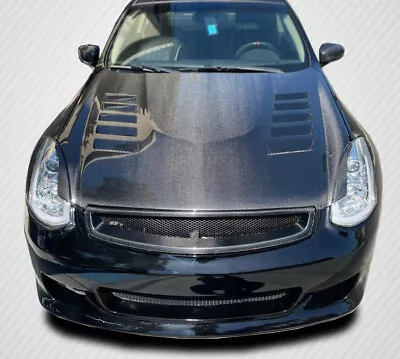 Carbon Creations G Coupe DriTech O Design Hood - 1 Piece For G35 Infiniti 03-07 • $1250