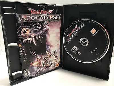 Mage Knight Apocalypse PC CD-Rom Video Game (2006) Bandai Namco WizKids 6 Discs • $4.79