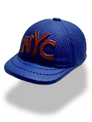 Mezco One:12 Hoodz Vapor - NYC Baseball Cap Hat Rumble Society 1:12 Scale Fodder • $14.96