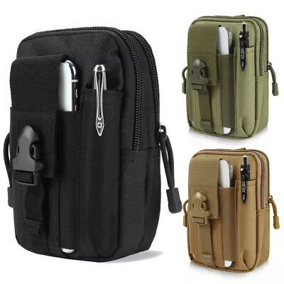 Tactical Molle Admin Pouch Military Utility Tool EDC Pouch Gadget Waist Bags • $8.89