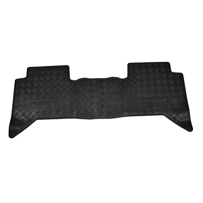 $35.67 • Buy Toyota Hilux 2/ 2005- 2014 Dual Cab Rubber Rear Floor Mats Set Pzq2089050