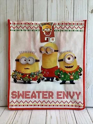 $6.95 • Buy Despicable Me Minion Sweater Envy Reusable Gift Bag Christmas Idea Unique New