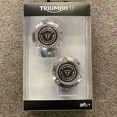 Triumph Genuine OEM Throttle Cover Set Polished Chrome (A9610244) • $60
