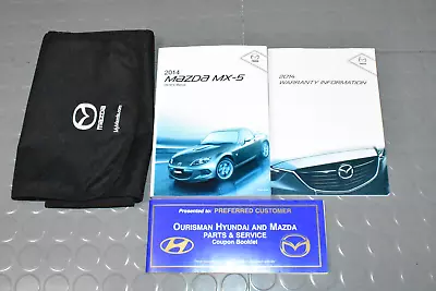 2014 Mazda MX-5 Miata Owners Manual - Set • $129.99