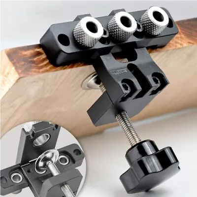 3In1 Dowelling Jig Precision Cam Master Kit Wood Hole Drilling Guide Woodworking • $76.25