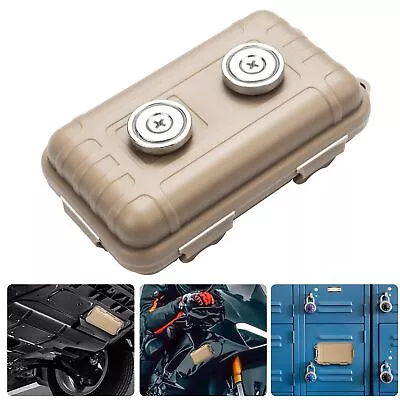 Brown Magnetic Key Holder Under Car - Waterproof Magnetic Key Holder Under Ve... • $25.66