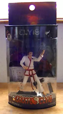 Elvis Presley Karate Elvis Action Figure In Light Box 2000 X-Toys  SEALED • $20