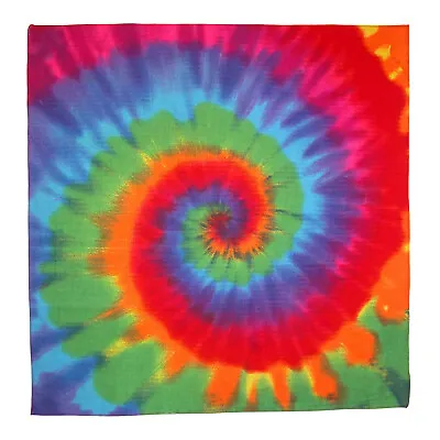 $8.20 • Buy New MTL Rainbow Tie Dye Bandana