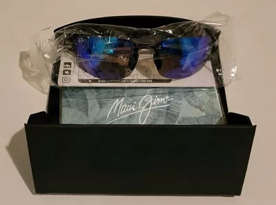 MAUI JIM Plano Sunglasses W/ Factory Case Booklet And Cloth NEW SEALED • $135