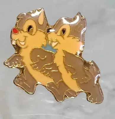 $9.99 • Buy Hat Lapel Pin Disney Chip And Dale  Enameled