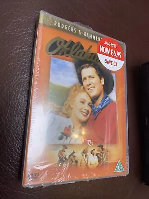 Oklahoma 1955 DVD Rodgers And Hammerstein Musical Movie Gordon MacRae New Sealed • £3.39