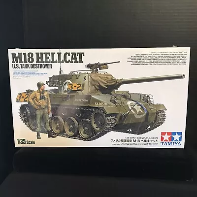 Tamiya 35376 M18 Hellcat Us Tank Destroyer Model Kit-nib-1/35 Scale • $46.75