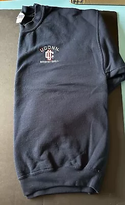 Vintage UConn Basketball Sweatshirt  Size XL Husky Blue • $30