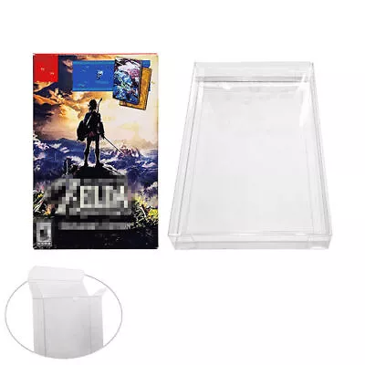 Anti-Scratch Game Card Storage Case Clear Protective Sleeve For Nintendo Switch • $10.29