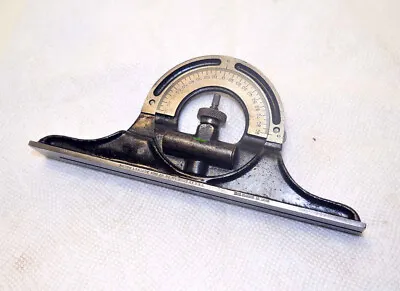 BROWN & SHARPE Machinist Protractor Square Head B&S PAT MAR 10 1925 Vintage • $23.75