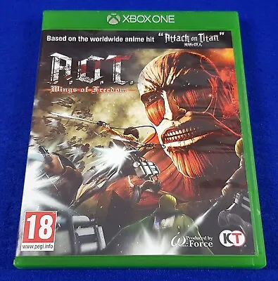 Xbox One A.O.T WINGS OF FREEDOM Game Attack On Titan REGION FREE PAL SERIES-X • $54.99