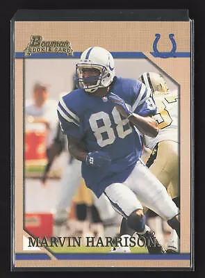 2001 Bowman 1996 Rookies #BRC5 Marvin Harrison Indianapolis Colts • $1.99