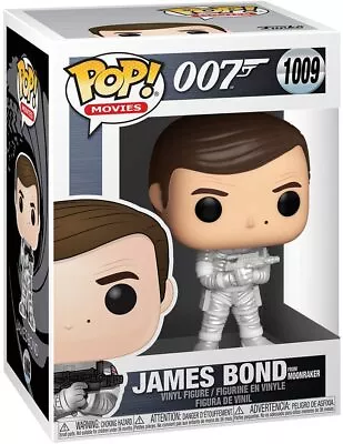 £17.99 • Buy Funko Pop Movies | 007 James Bond From Moonraker (Roger Moore) #1009
