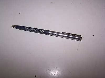 Old MARATHON INN Mechanical Pencil WORTHINGTON INDIANA Bob Terrell Ola Beauchamp • $14.99