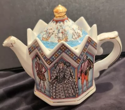 Vintage Castle Shape Sadler Teapot Elizabeth 1 Spanish Armada 1588. Unused. • $30