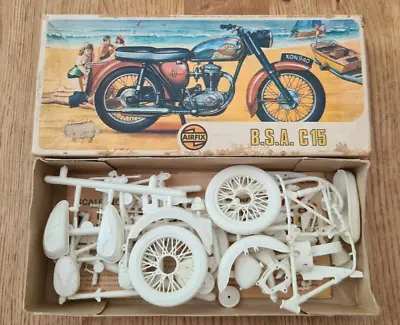 £28.50 • Buy AIRFIX B.S.A 250cc STAR C15 1/16 SCALE SERIES 3 MODEL KIT UNMADE COMPLETE BOXED