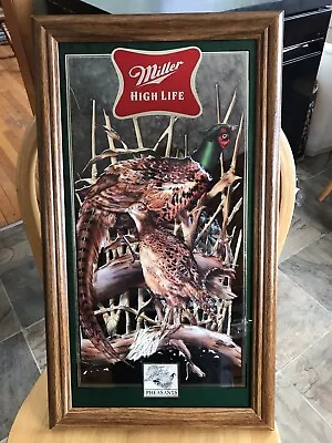 Vintage Miller High Life Pheasant Mirror  • $89.99