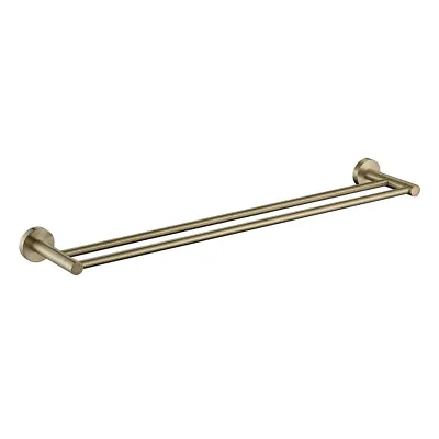 Brushed Gold Holder Towel Rail/Toilet Roll Holder/Robe Hook Bathroom Accessories • $72.99